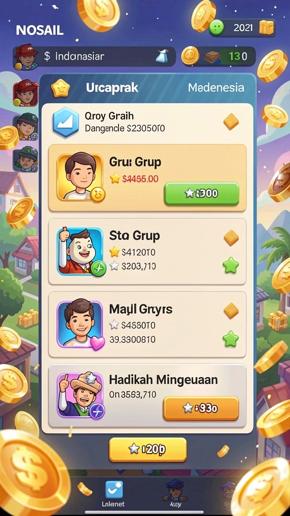 77lucks - Screenshot menunjukkan mode permainan yang seru.