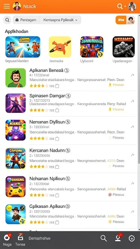 9zk - Screenshot menampilkan karakter utama dalam aksi.