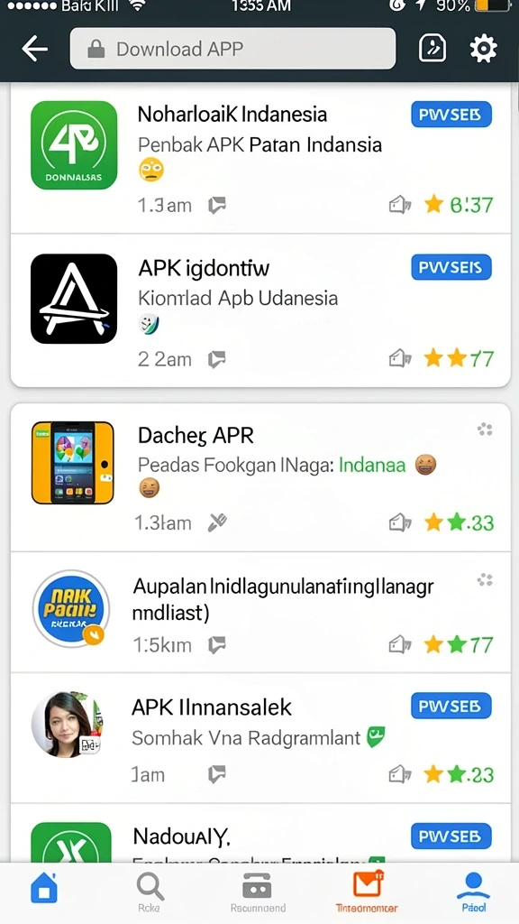rejeki - Screenshot dari tantangan harian yang tersedia.