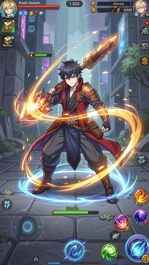 rsngame - Screenshot menunjukkan mode multiplayer yang menegangkan.
