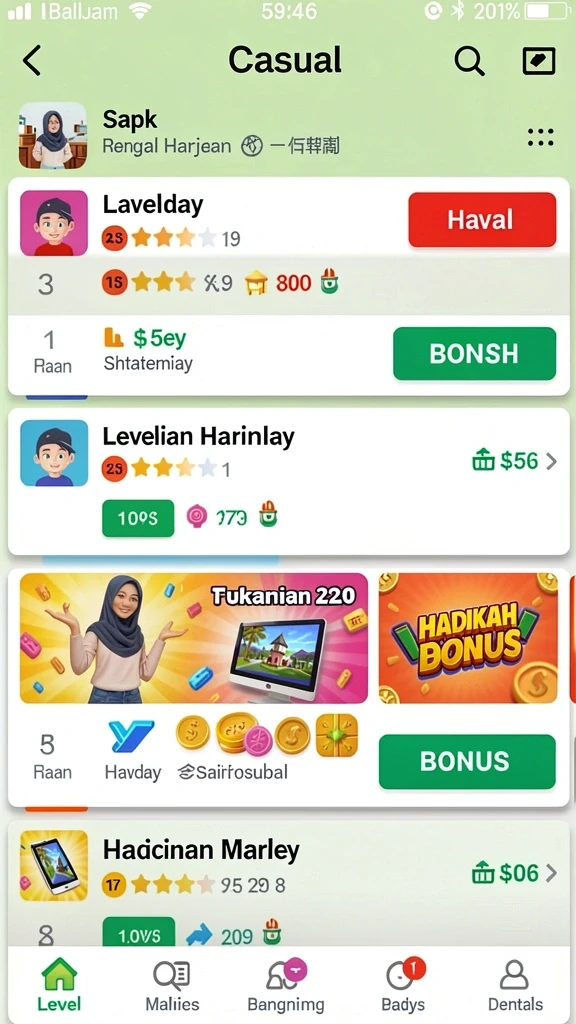 rvip3 - Mode multiplayer yang memungkinkan interaksi dengan pemain lain.